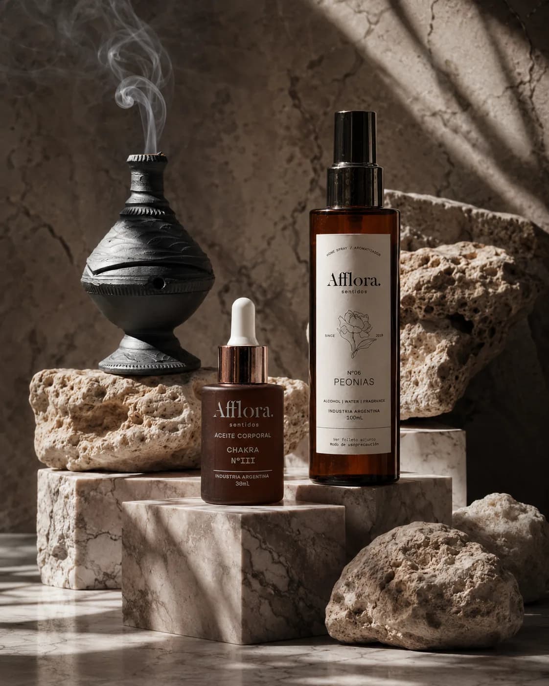 Afflora sentidos — Colección de aromas y objetos