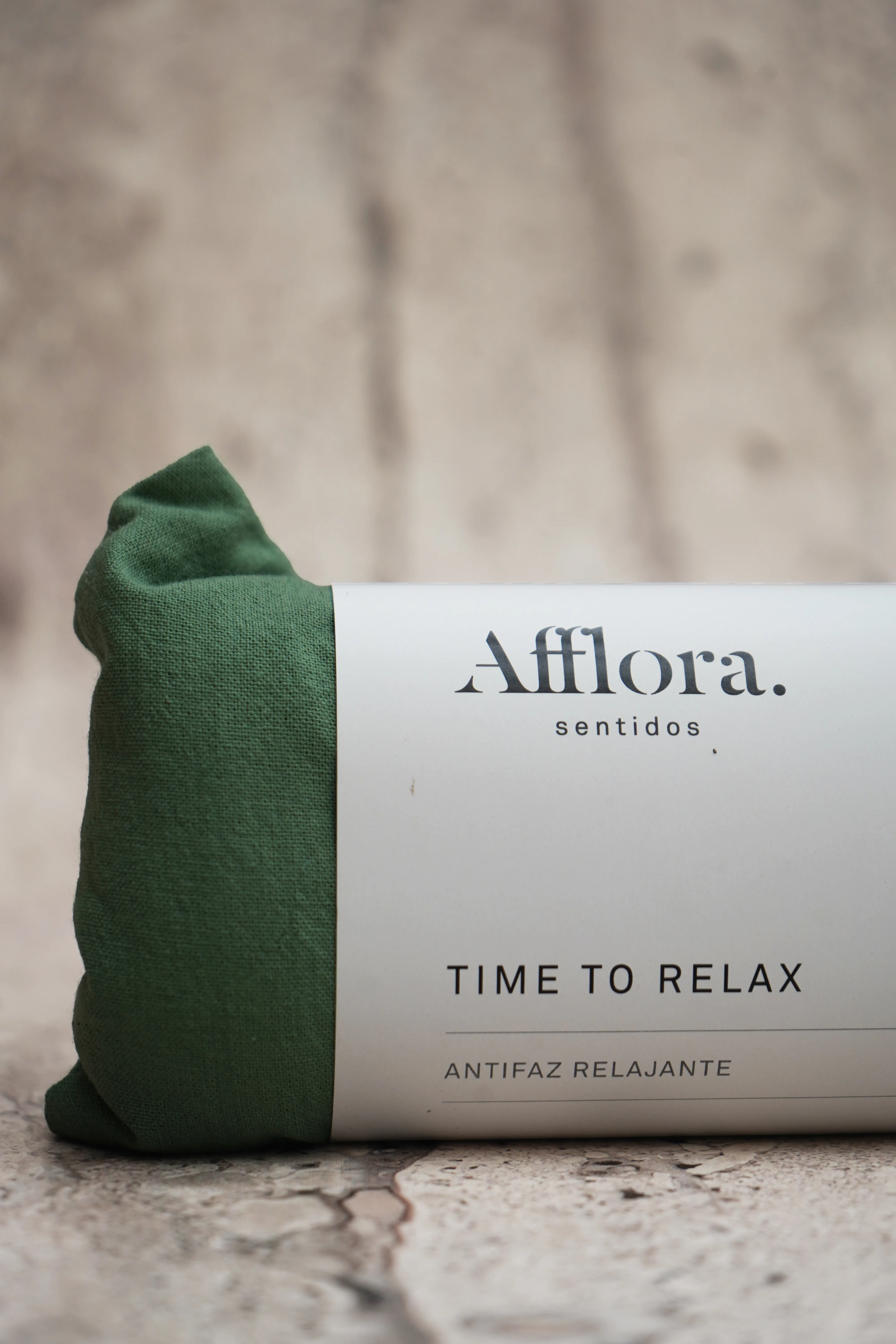 Antifaz Relajante — detalle Afflora
