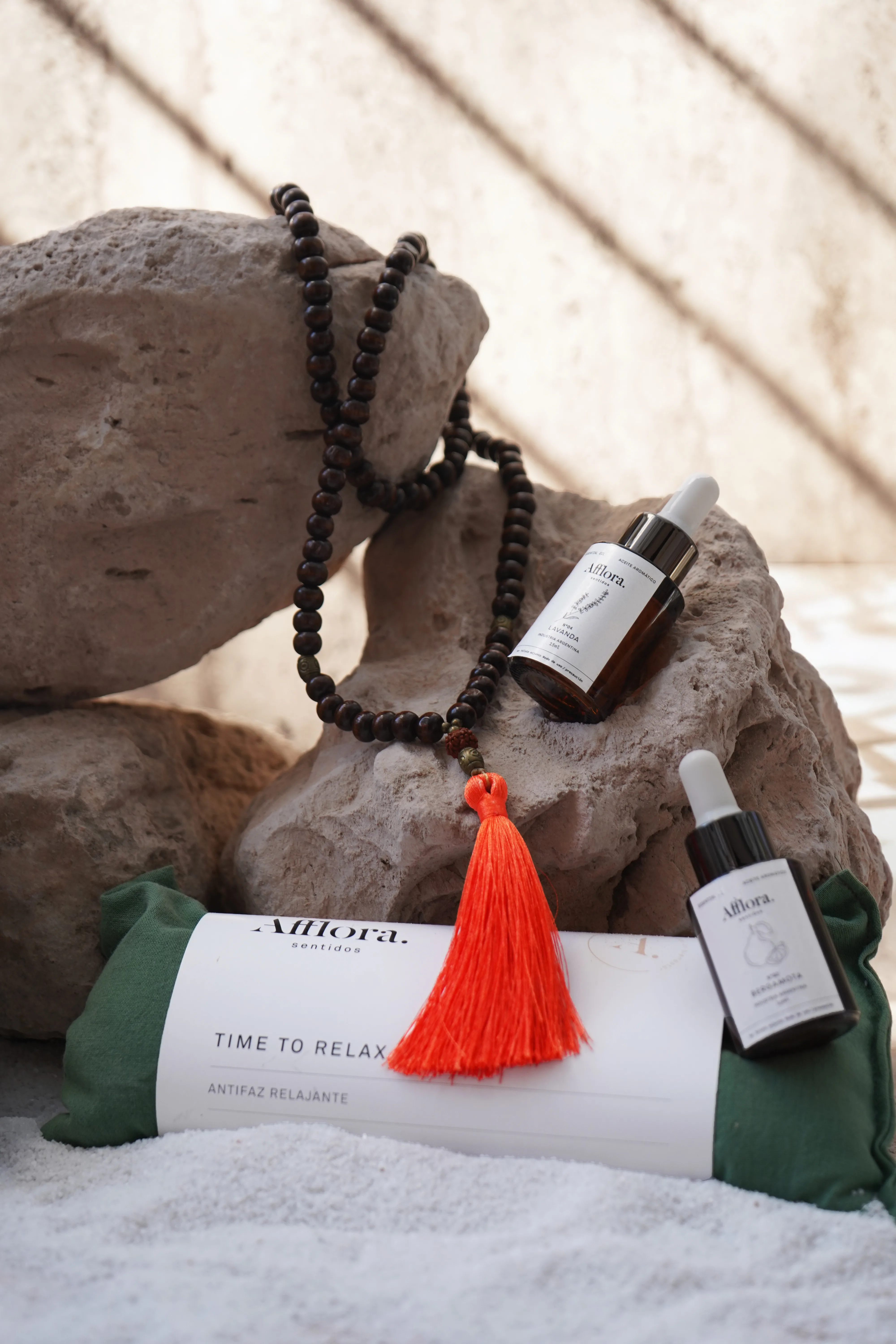 Set de Meditación Afflora — ambientada